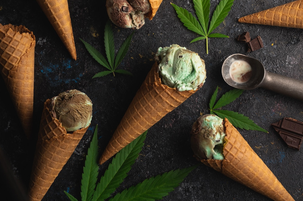 CBD морозиво
